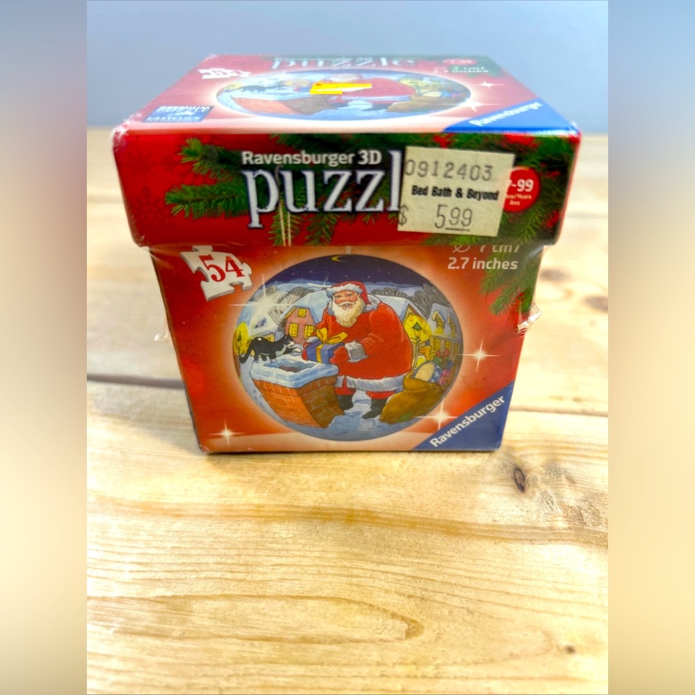 3D Christmas Puzzle Ravensburger 54 Piece New 2012 - Picture 2 of 6
